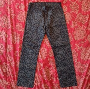 Levi's original 501 camo jeans brown black green men's size 32 X 32